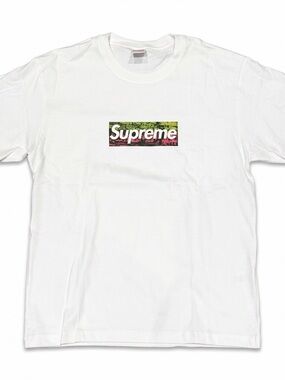 Supreme Los Angeles Fire Relief Box Logo Tee White Small